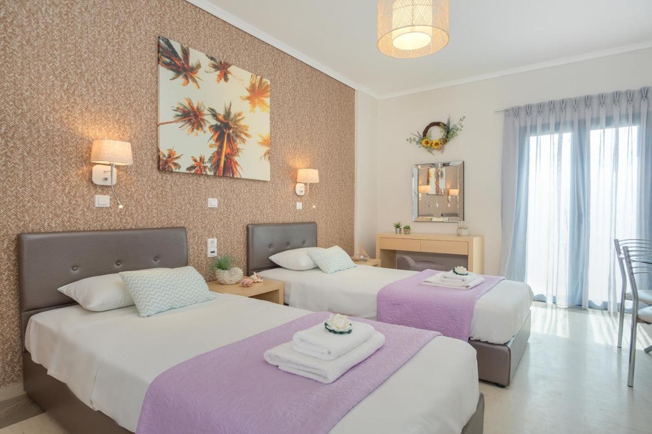 Pyrgos Beach Hotel Apartments 말리아 외부 사진