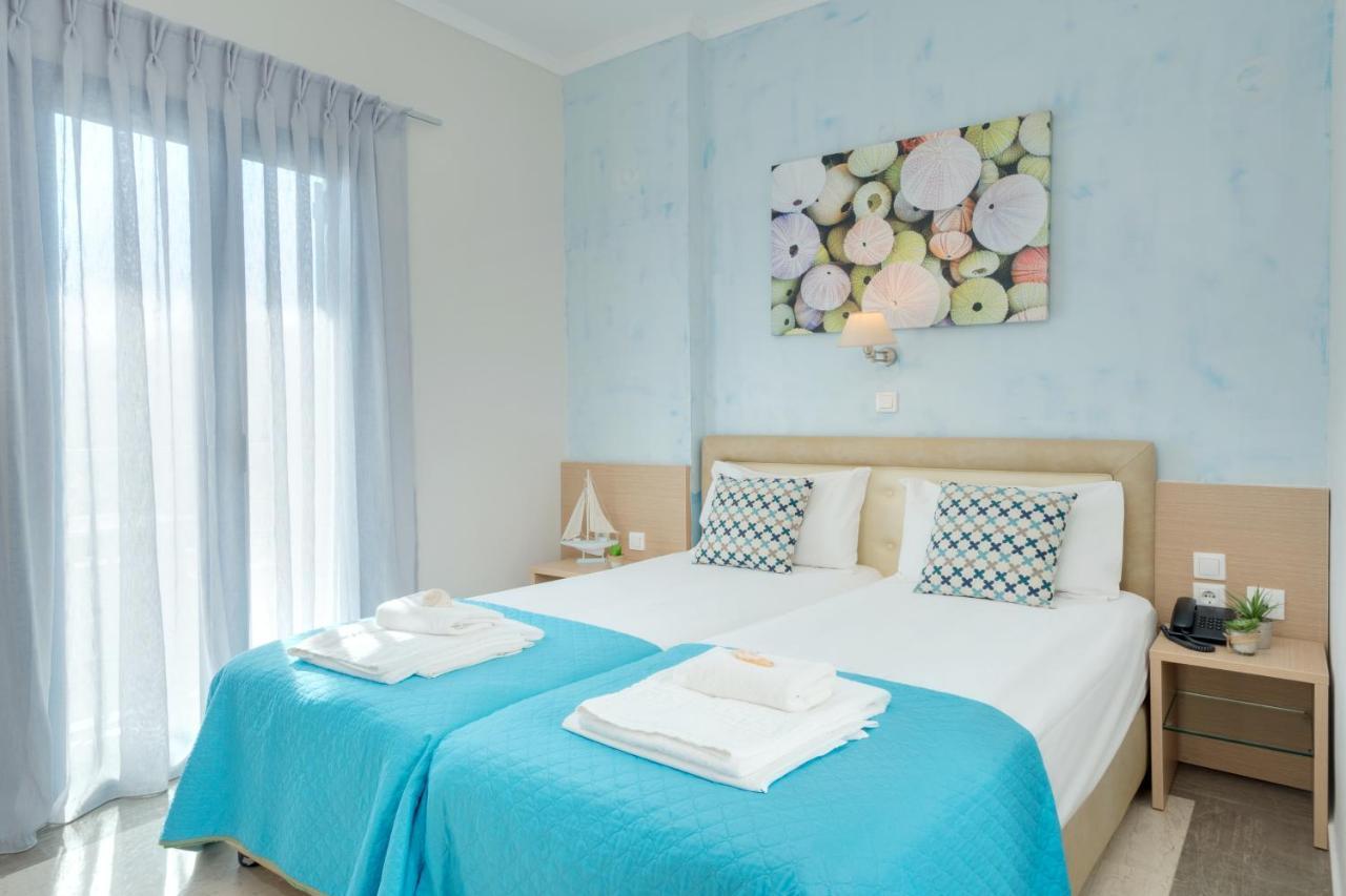 Pyrgos Beach Hotel Apartments 말리아 외부 사진
