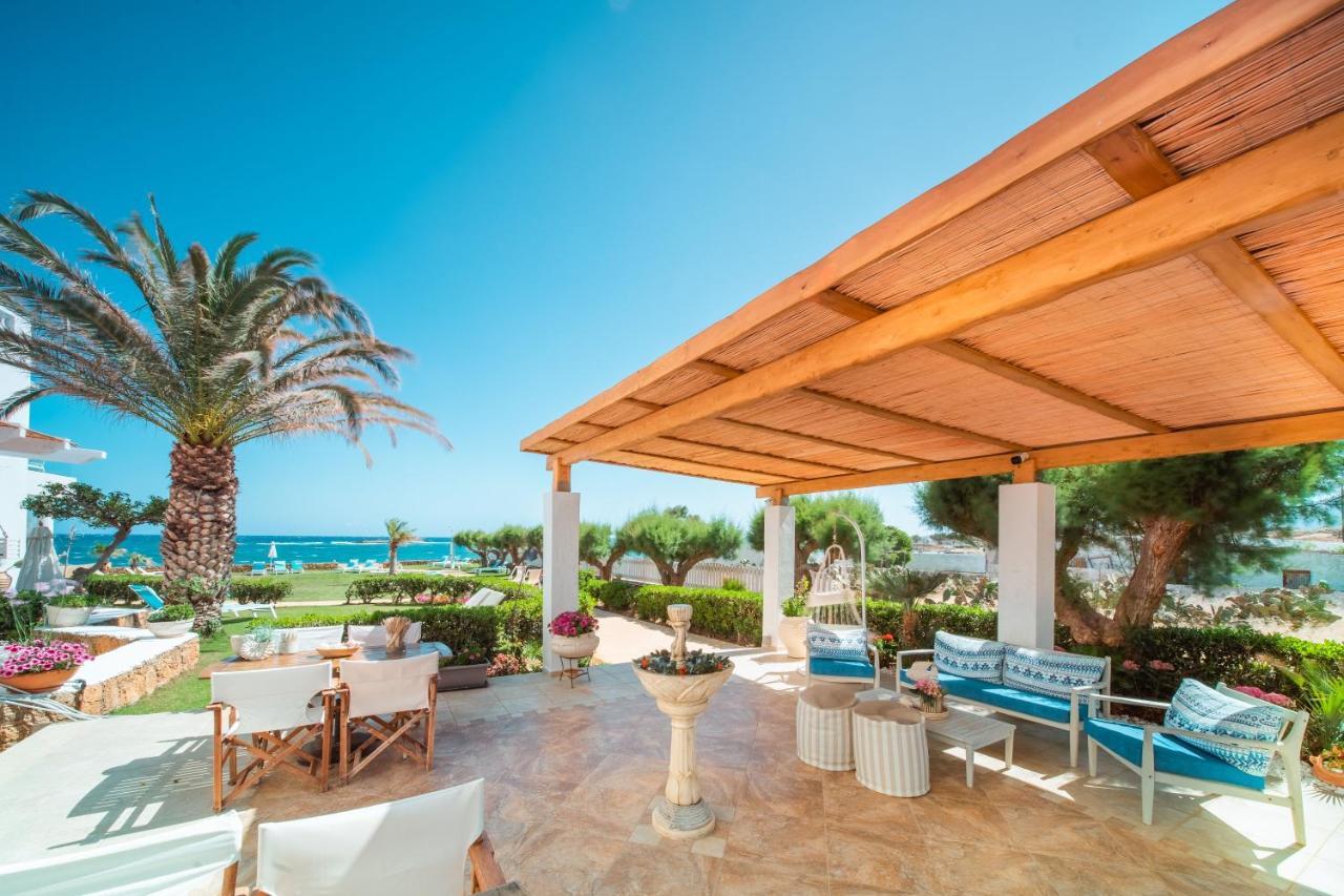 Pyrgos Beach Hotel Apartments 말리아 외부 사진