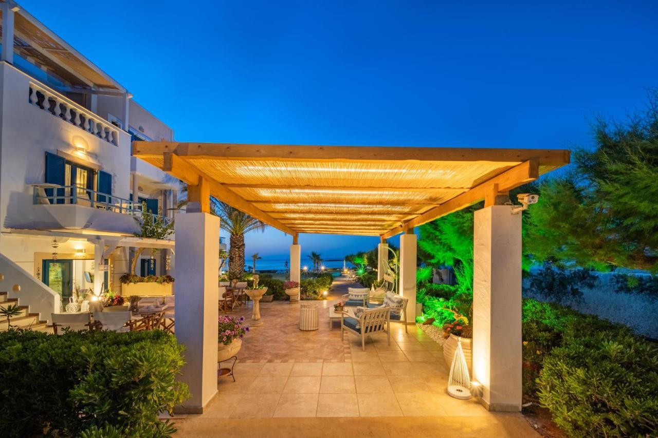 Pyrgos Beach Hotel Apartments 말리아 외부 사진