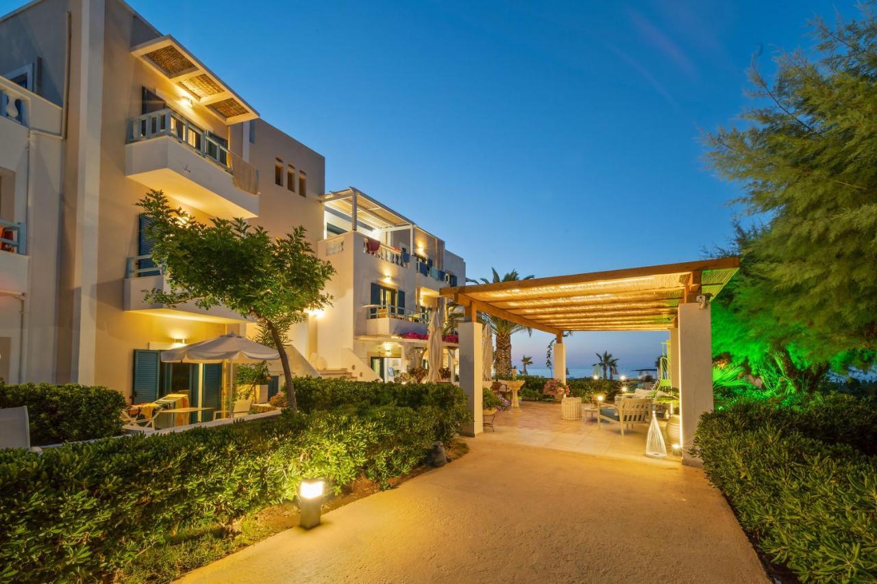 Pyrgos Beach Hotel Apartments 말리아 외부 사진