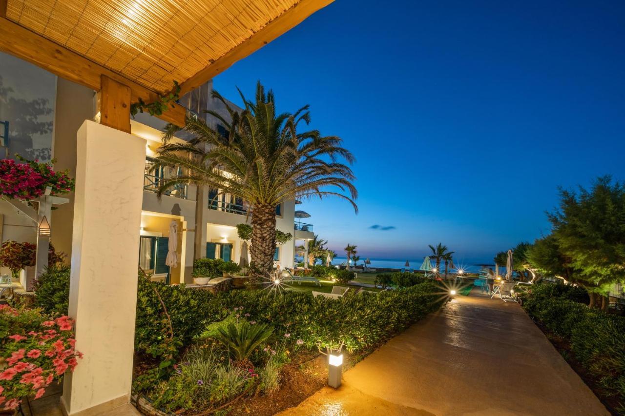 Pyrgos Beach Hotel Apartments 말리아 외부 사진