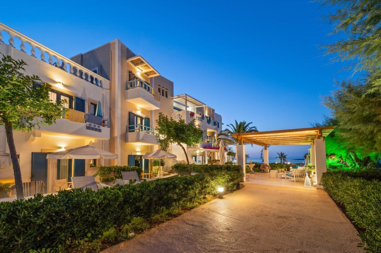 Pyrgos Beach Hotel Apartments 말리아 외부 사진