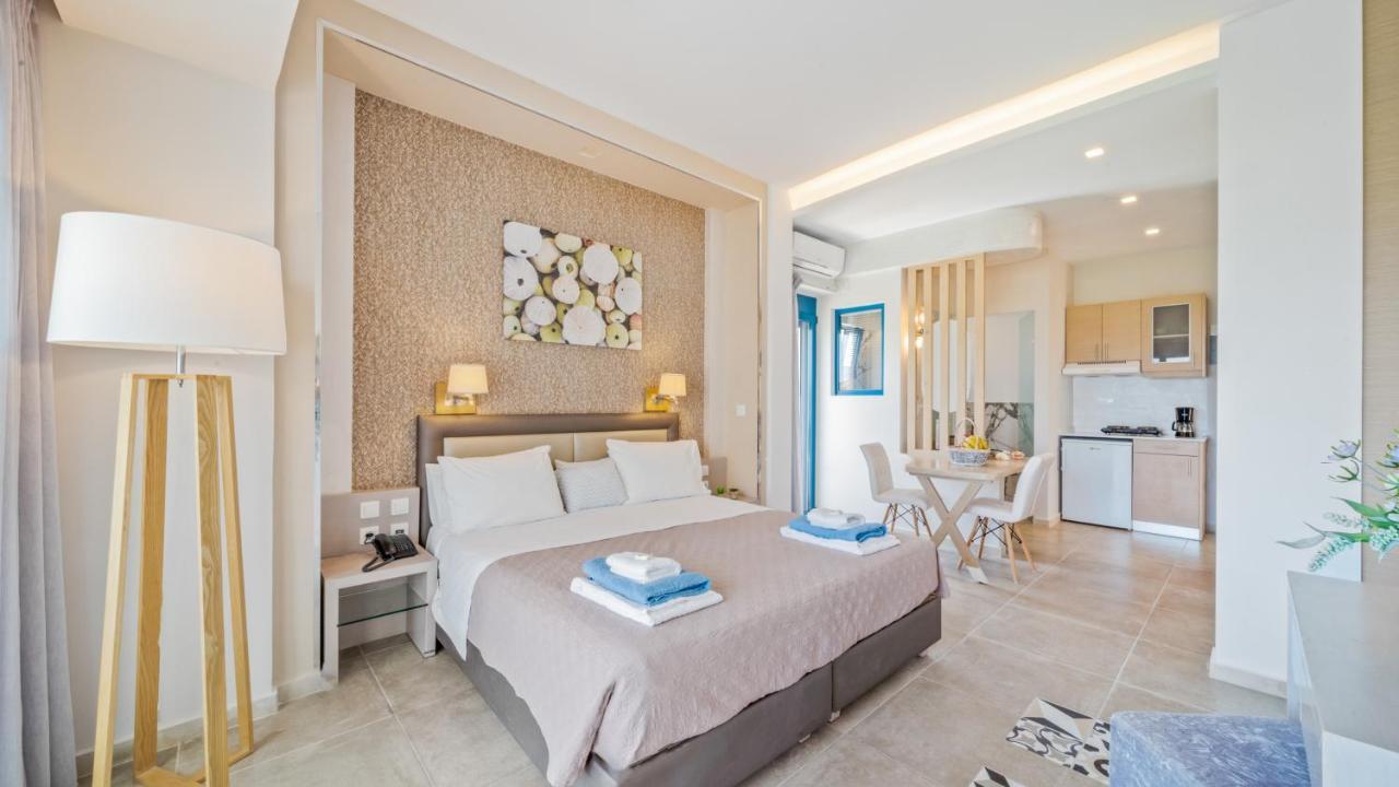 Pyrgos Beach Hotel Apartments 말리아 외부 사진