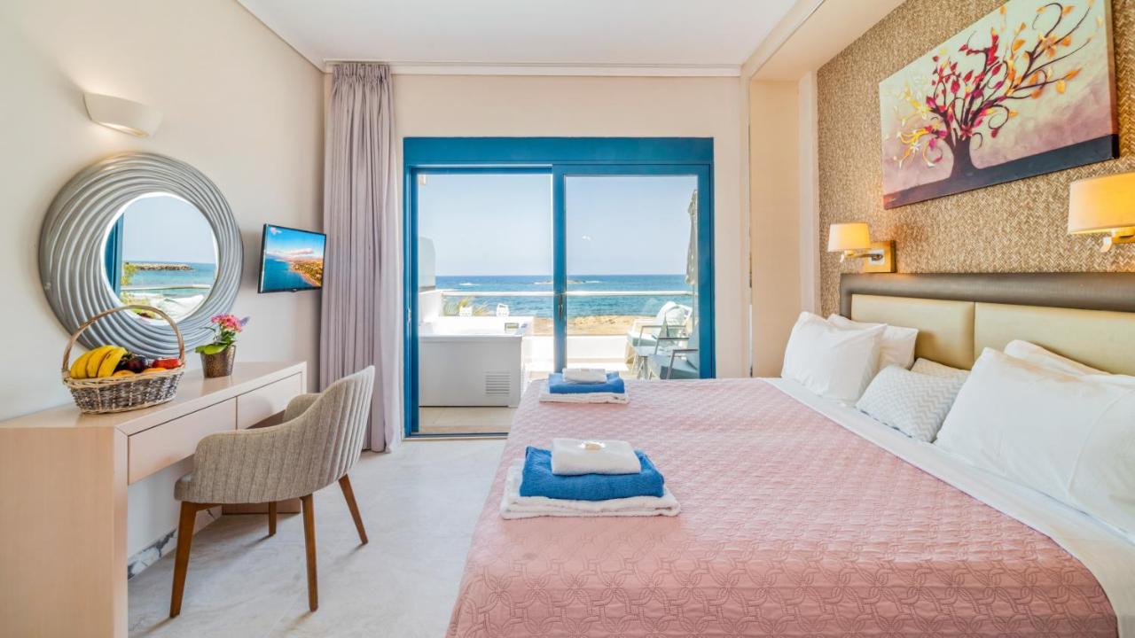Pyrgos Beach Hotel Apartments 말리아 외부 사진