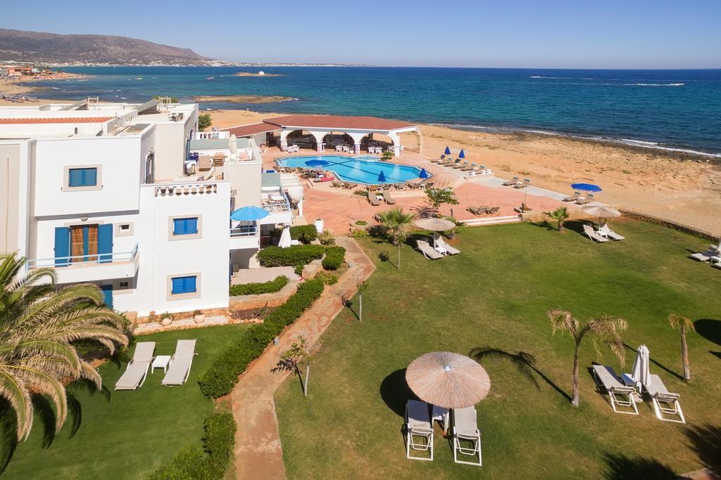 Pyrgos Beach Hotel Apartments 말리아 외부 사진