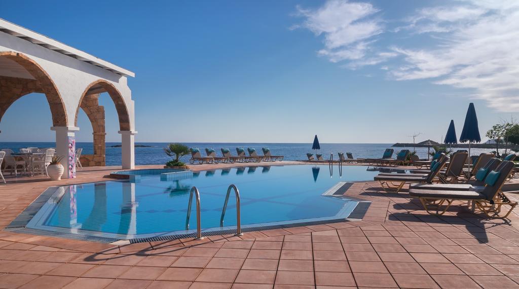 Pyrgos Beach Hotel Apartments 말리아 외부 사진