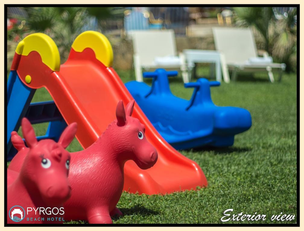Pyrgos Beach Hotel Apartments 말리아 외부 사진