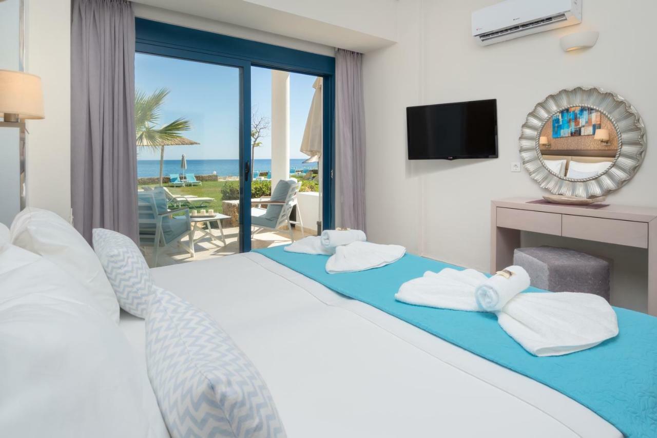 Pyrgos Beach Hotel Apartments 말리아 외부 사진