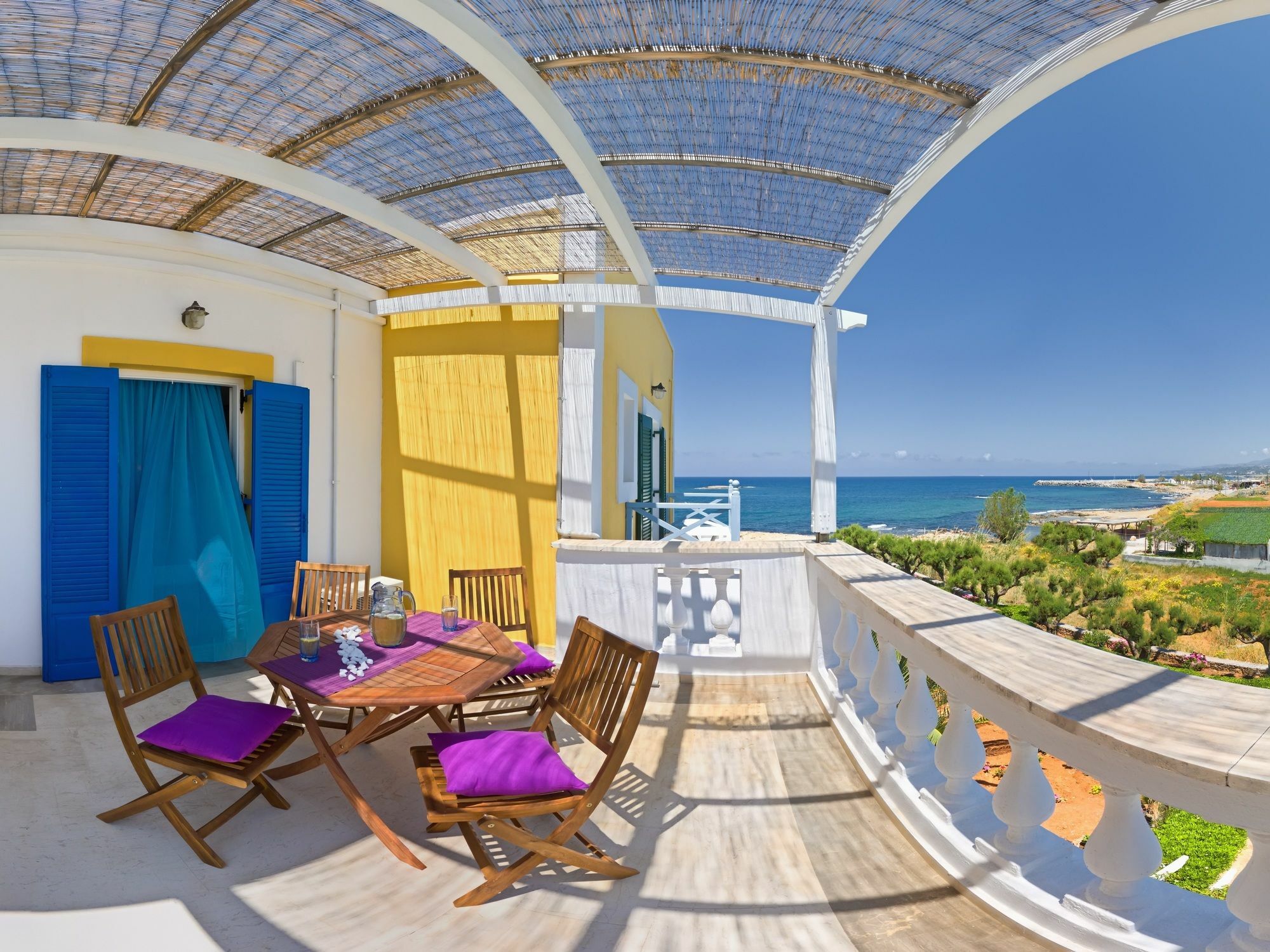 Pyrgos Beach Hotel Apartments 말리아 외부 사진
