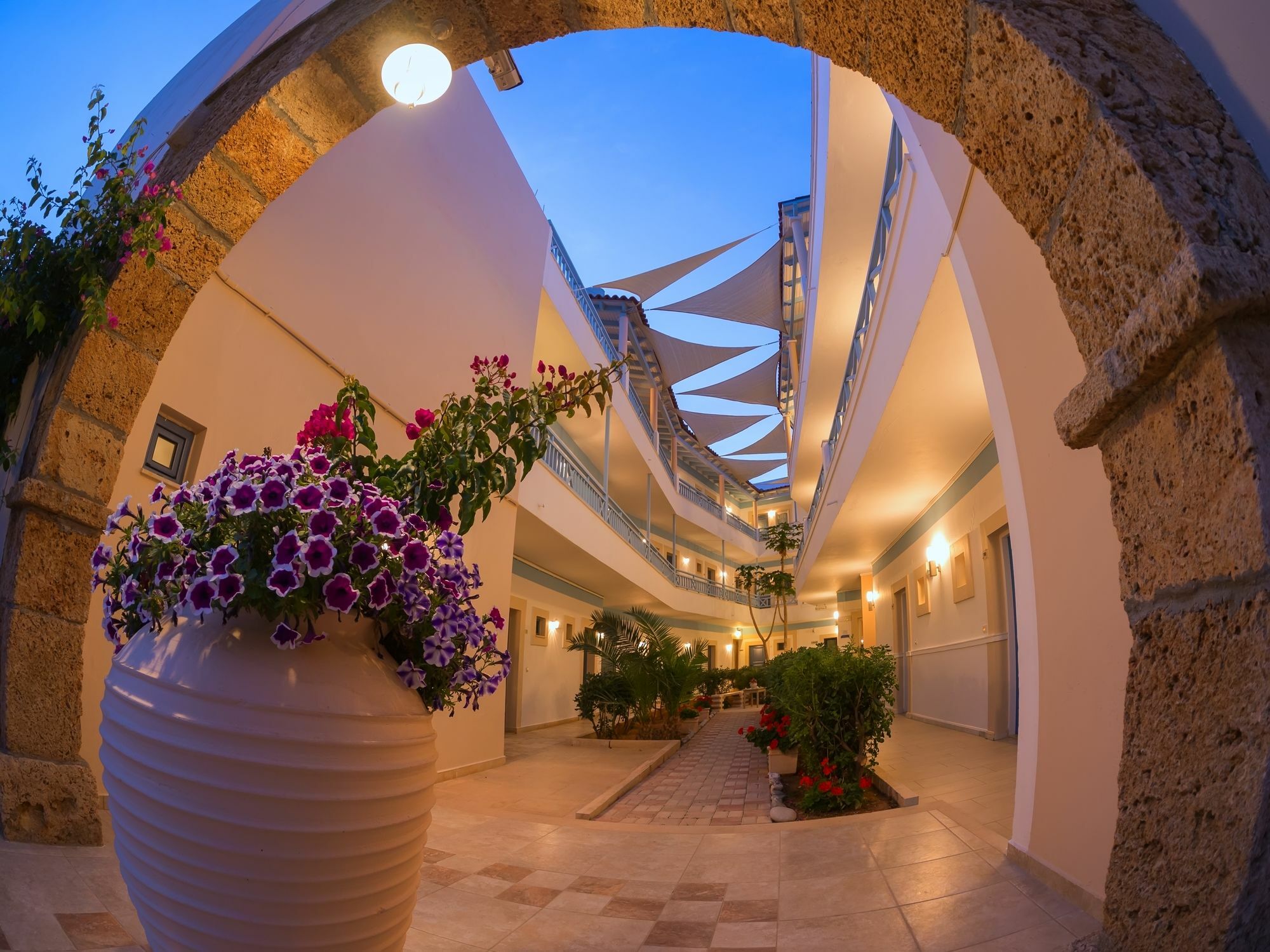 Pyrgos Beach Hotel Apartments 말리아 외부 사진